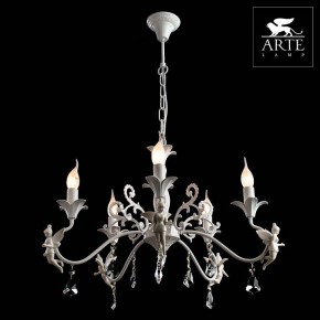 Подвесная люстра Arte Lamp Angelina A5349LM-5WH в Южноуральске - yuzhnouralsk.mebel24.online | фото 4