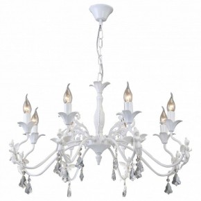 Подвесная люстра Arte Lamp Angelina A5349LM-8WH в Южноуральске - yuzhnouralsk.mebel24.online | фото 3