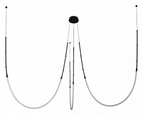 Подвесная люстра Arte Lamp Klimt A2850SP-38BK в Южноуральске - yuzhnouralsk.mebel24.online | фото