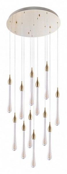 Подвесная люстра Arte Lamp Raindrop A1803LM-36PB в Южноуральске - yuzhnouralsk.mebel24.online | фото