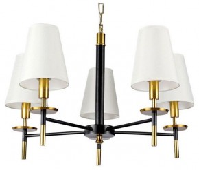 Подвесная люстра Arte Lamp Riccardo A4075LM-5BK в Южноуральске - yuzhnouralsk.mebel24.online | фото