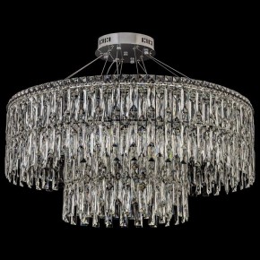 Подвесная люстра Arti Lampadari Ovindoli Nickel Ovindoli L 1.5.80+40.100 N в Южноуральске - yuzhnouralsk.mebel24.online | фото 3