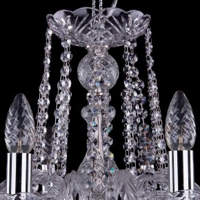 Подвесная люстра Bohemia Ivele Crystal 1402 1402/10/240/Ni/Leafs в Южноуральске - yuzhnouralsk.mebel24.online | фото 4