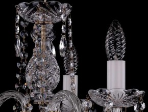 Подвесная люстра Bohemia Ivele Crystal 1402 1402/3/141/Pa в Южноуральске - yuzhnouralsk.mebel24.online | фото 3