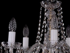 Подвесная люстра Bohemia Ivele Crystal 1402 1402/5/160/Pa в Южноуральске - yuzhnouralsk.mebel24.online | фото 3