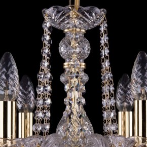 Подвесная люстра Bohemia Ivele Crystal 1402 1402/6/160/G/Balls в Южноуральске - yuzhnouralsk.mebel24.online | фото 4