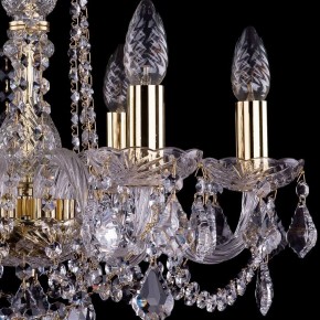 Подвесная люстра Bohemia Ivele Crystal 1402 1402/6/160/G/Leafs в Южноуральске - yuzhnouralsk.mebel24.online | фото 2