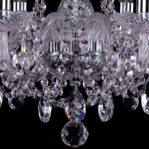 Подвесная люстра Bohemia Ivele Crystal 1402 1402/6/160/Ni в Южноуральске - yuzhnouralsk.mebel24.online | фото 3