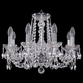 Подвесная люстра Bohemia Ivele Crystal 1402 1402/8/160/Ni в Южноуральске - yuzhnouralsk.mebel24.online | фото