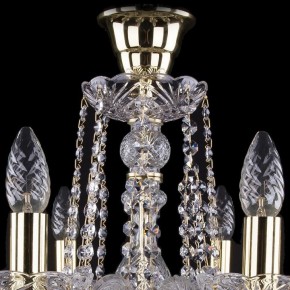 Подвесная люстра Bohemia Ivele Crystal 1402 1402/8/195/G/tube в Южноуральске - yuzhnouralsk.mebel24.online | фото 4