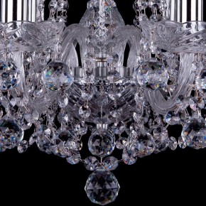 Подвесная люстра Bohemia Ivele Crystal 1402 1402/8/195/Ni/Balls в Южноуральске - yuzhnouralsk.mebel24.online | фото 4