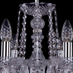 Подвесная люстра Bohemia Ivele Crystal 1402 1402/8/195/Ni/Leafs в Южноуральске - yuzhnouralsk.mebel24.online | фото 4