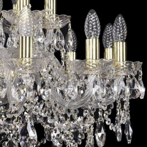 Подвесная люстра Bohemia Ivele Crystal 1411 1411/12+6/240/G в Южноуральске - yuzhnouralsk.mebel24.online | фото 2