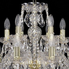 Подвесная люстра Bohemia Ivele Crystal 1411 1411/12+6/240/G в Южноуральске - yuzhnouralsk.mebel24.online | фото 4