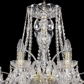 Подвесная люстра Bohemia Ivele Crystal 1411 1411/16+8/360/2d/G в Южноуральске - yuzhnouralsk.mebel24.online | фото 4