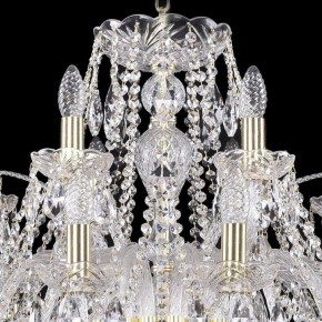 Подвесная люстра Bohemia Ivele Crystal 1411 1411/16+8/360/G в Южноуральске - yuzhnouralsk.mebel24.online | фото 4