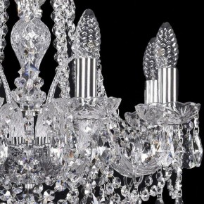 Подвесная люстра Bohemia Ivele Crystal 1411 1411/8/160/Ni в Южноуральске - yuzhnouralsk.mebel24.online | фото 2