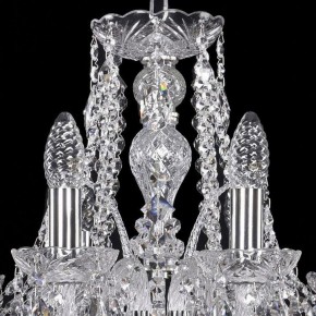 Подвесная люстра Bohemia Ivele Crystal 1411 1411/8/160/Ni в Южноуральске - yuzhnouralsk.mebel24.online | фото 4