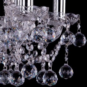 Подвесная люстра Bohemia Ivele Crystal 1413 1413/6/141/Ni/Balls в Южноуральске - yuzhnouralsk.mebel24.online | фото 3