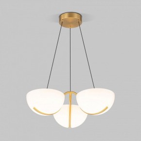 Подвесная люстра Eurosvet Emisfero 50083/3 LED золото в Южноуральске - yuzhnouralsk.mebel24.online | фото 2