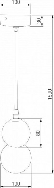 Подвесная люстра Eurosvet Polar 50250/1 LED серый в Южноуральске - yuzhnouralsk.mebel24.online | фото 3
