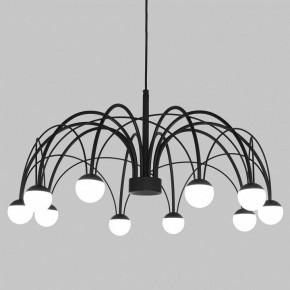 Подвесная люстра Eurosvet Ragno 90034/10 LED черный в Южноуральске - yuzhnouralsk.mebel24.online | фото