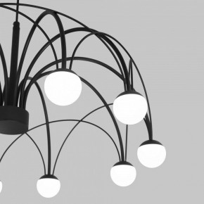 Подвесная люстра Eurosvet Ragno 90034/10 LED черный в Южноуральске - yuzhnouralsk.mebel24.online | фото 6