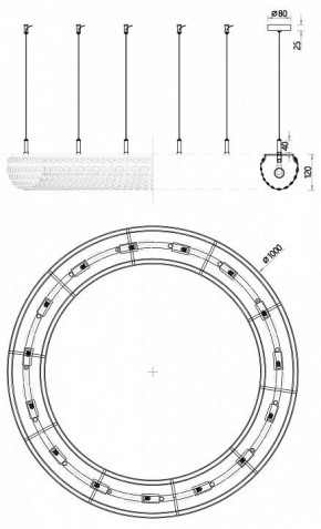 Подвесная люстра Favourite Monilibus 4015-15P в Южноуральске - yuzhnouralsk.mebel24.online | фото 5