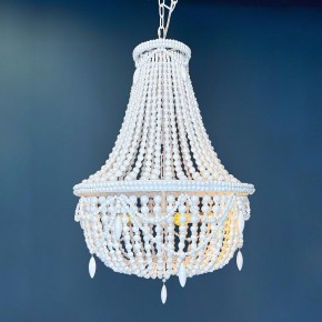 Подвесная люстра Imperiumloft Rh Anselme White Wood Large Chandelier 40.1934-0 в Южноуральске - yuzhnouralsk.mebel24.online | фото 3