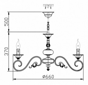 Подвесная люстра Maytoni Perla ARM337-07-R в Южноуральске - yuzhnouralsk.mebel24.online | фото 6