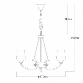 Подвесная люстра MW-Light Палермо 27 386017706 в Южноуральске - yuzhnouralsk.mebel24.online | фото 9