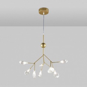 Подвесная люстра Natali Kovaltseva GRACE ll GRACE 75554/9С GOLD SATIN в Южноуральске - yuzhnouralsk.mebel24.online | фото 3