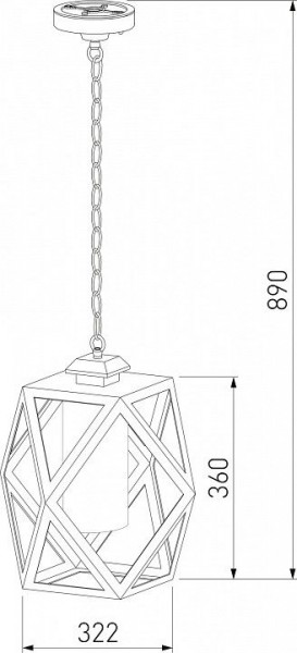Подвесной светильник Elektrostandard Ambra a056233 в Южноуральске - yuzhnouralsk.mebel24.online | фото 3