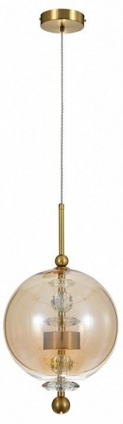 Подвесной светильник Indigo Illusione 11055/1P Amber в Южноуральске - yuzhnouralsk.mebel24.online | фото 2