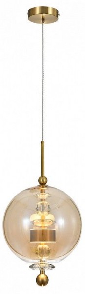 Подвесной светильник Indigo Illusione 11055/1P Amber в Южноуральске - yuzhnouralsk.mebel24.online | фото 4