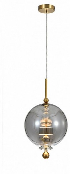 Подвесной светильник Indigo Illusione 11055/1P Smoke в Южноуральске - yuzhnouralsk.mebel24.online | фото 4