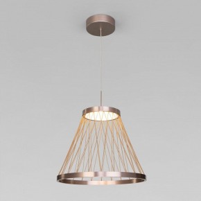 Подвесной светильник Eurosvet Cesta 40016/1 LED коричневый в Южноуральске - yuzhnouralsk.mebel24.online | фото 2