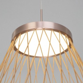 Подвесной светильник Eurosvet Cesta 40016/1 LED коричневый в Южноуральске - yuzhnouralsk.mebel24.online | фото 6