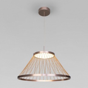 Подвесной светильник Eurosvet Cesta 40017/1 LED коричневый в Южноуральске - yuzhnouralsk.mebel24.online | фото 2