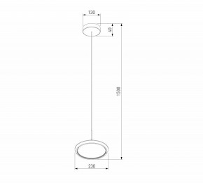 Подвесной светильник Eurosvet Crespella 90034/1 золото в Южноуральске - yuzhnouralsk.mebel24.online | фото 6