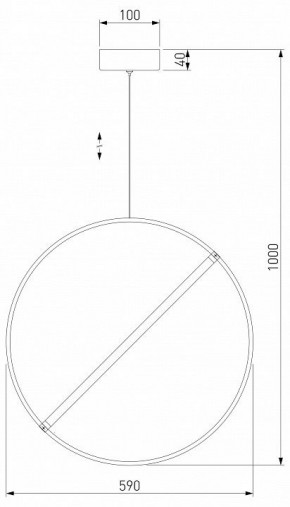 Подвесной светильник Eurosvet Element 90282/1 бронза в Южноуральске - yuzhnouralsk.mebel24.online | фото 3