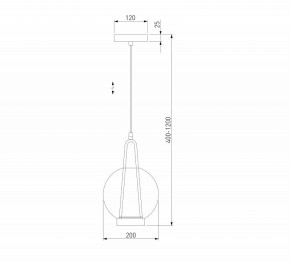 Подвесной светильник Eurosvet Frasco 50267/1 LED синий в Южноуральске - yuzhnouralsk.mebel24.online | фото 5