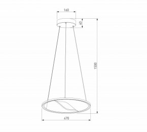Подвесной светильник Eurosvet Occhio 40026/1 LED серый в Южноуральске - yuzhnouralsk.mebel24.online | фото 5