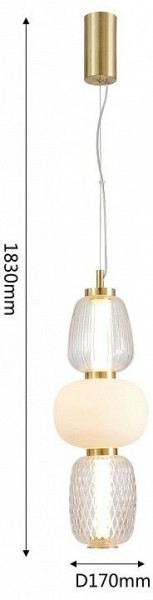 Подвесной светильник Favourite Bella 4057-1P в Южноуральске - yuzhnouralsk.mebel24.online | фото 4