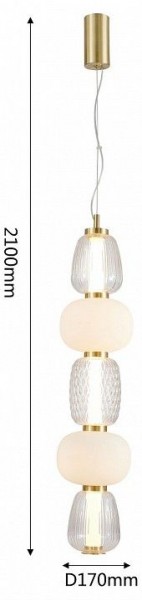 Подвесной светильник Favourite Bella 4057-2P в Южноуральске - yuzhnouralsk.mebel24.online | фото 4