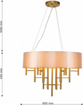 Подвесной светильник Favourite Cosmo 2993-6P в Южноуральске - yuzhnouralsk.mebel24.online | фото 6