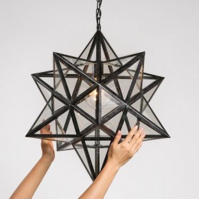 Подвесной светильник Imperiumloft Black Star Clear Glass 101314-26 в Южноуральске - yuzhnouralsk.mebel24.online | фото 2