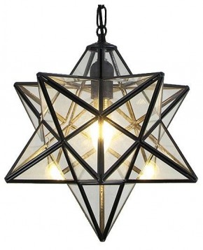 Подвесной светильник Imperiumloft Black Star Clear Glass 101314-26 в Южноуральске - yuzhnouralsk.mebel24.online | фото