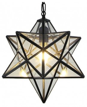 Подвесной светильник Imperiumloft Black Star Clear Glass 101314-26 в Южноуральске - yuzhnouralsk.mebel24.online | фото