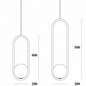 Подвесной светильник Imperiumloft Matthew McCormick hoop HOOP-B01 в Южноуральске - yuzhnouralsk.mebel24.online | фото 5